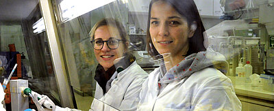 Theresa Graalmann und Katharina Borst