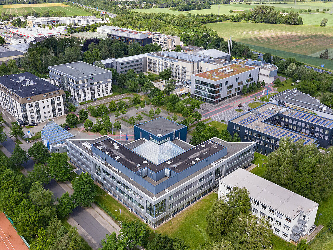 Luftbild HZI Campus, Braunschweig