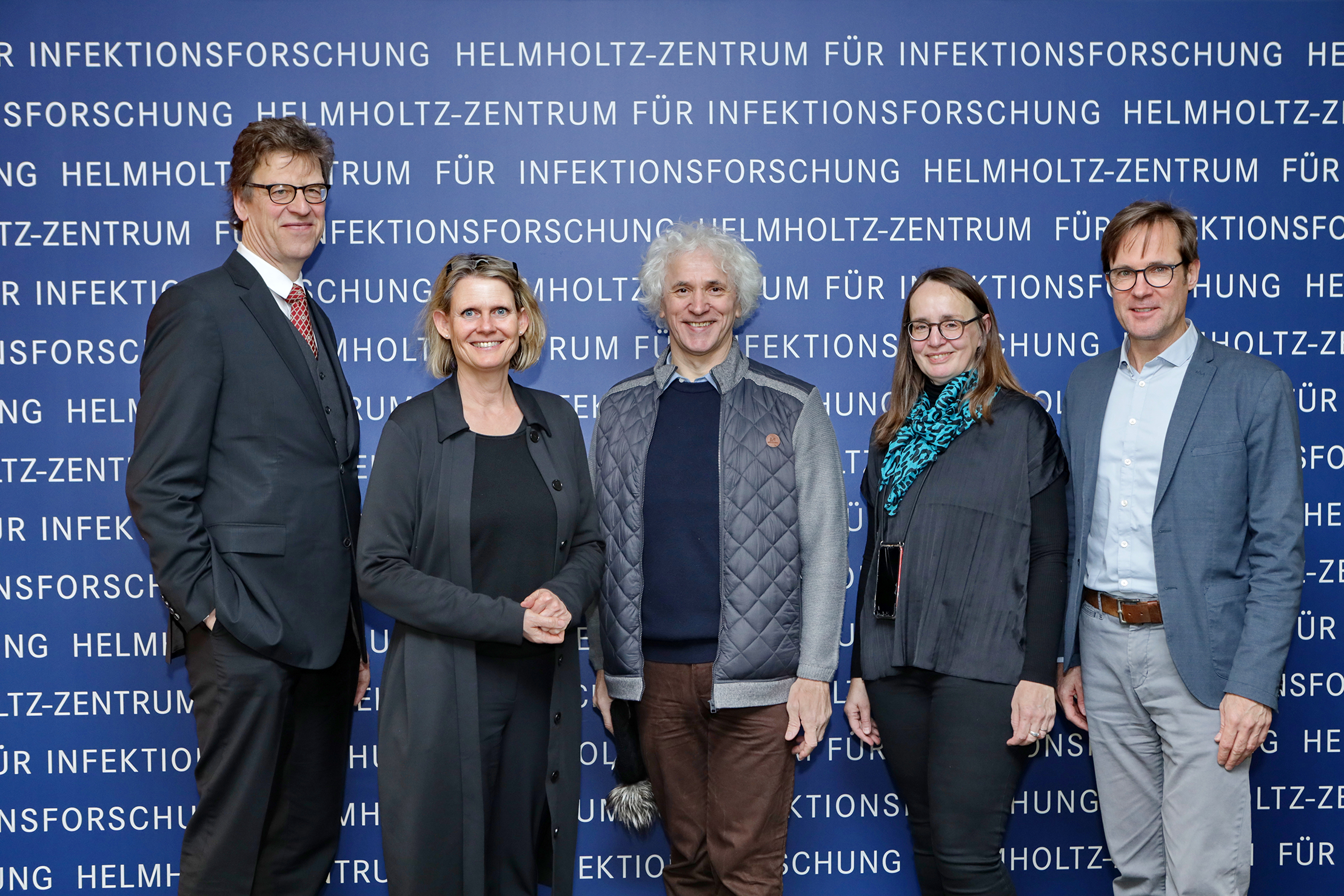 (left to right) Christian Scherf, Judith Pirscher, Josef Penninger, Theresia Stradal, Thomas Pietschmann