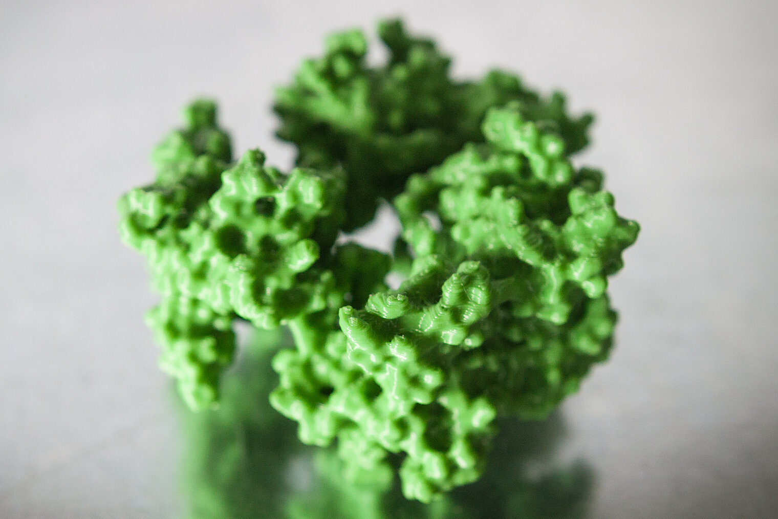 3D-Modelle von am HZI gelösten Proteinstrukturen.