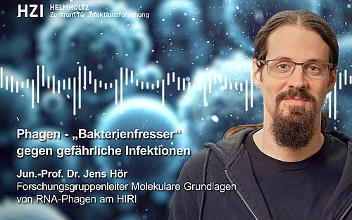 HZI-Podcast: Phagen – „Bakterienfresser“ gegen gefährliche Infektionen