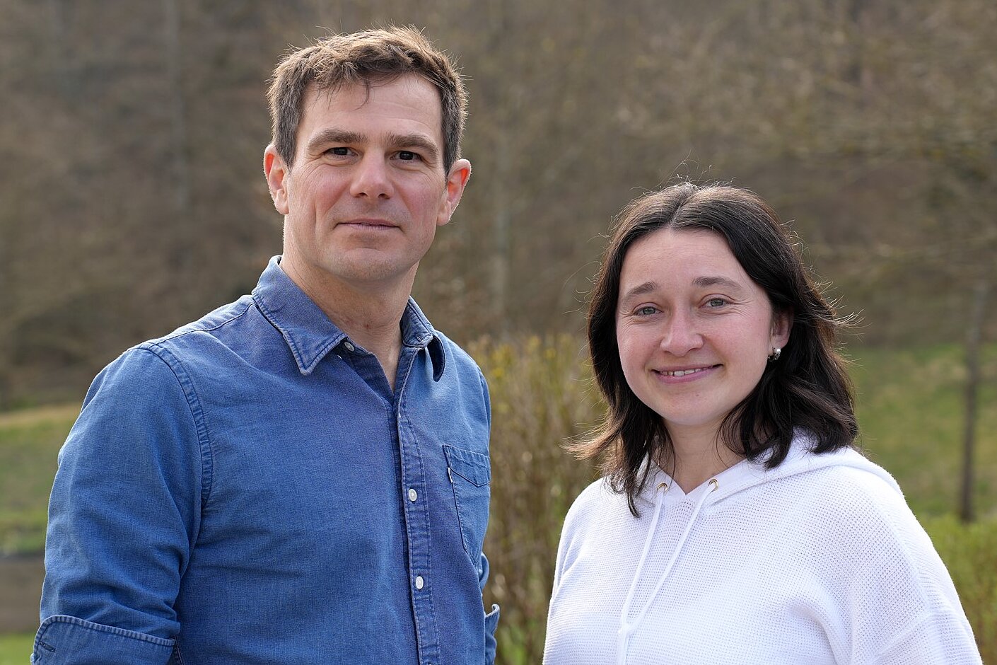 Florian Hubrich und Mariia Nesterkina