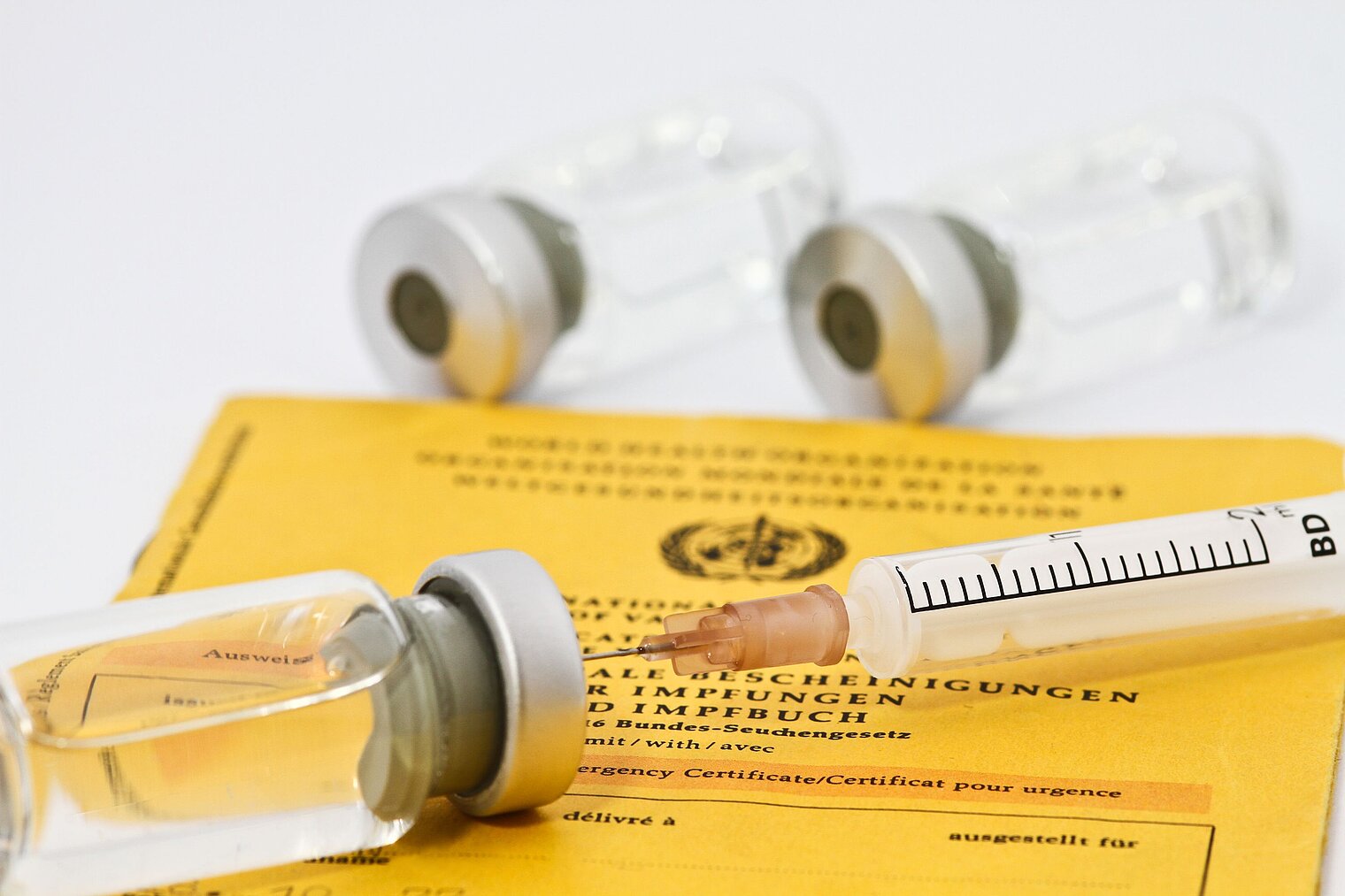 Vaccination is on vaccination record