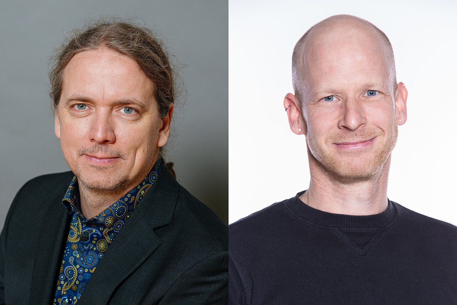 Collage der Portraits von Alexander Titz und Christian Sieben