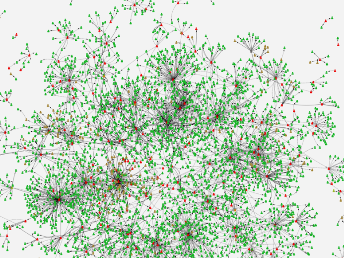 Infectious disease surveillance map