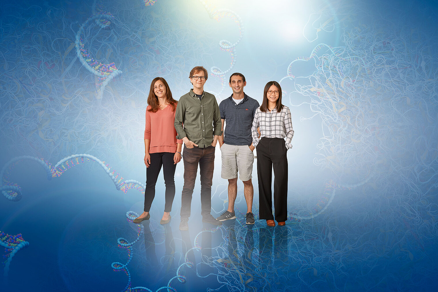 Group photo of the HIRI scientists involved in the study