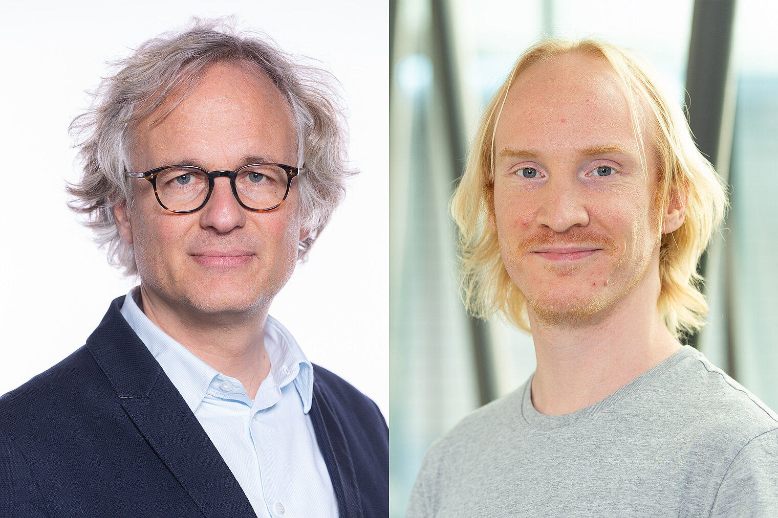 Collage der Portraits von Mark Brönstrup und Henning Jacobsen
