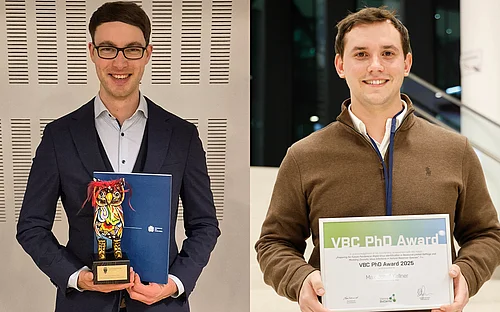 Ausgezeichnete Doktorarbeiten von Forschern am HZI