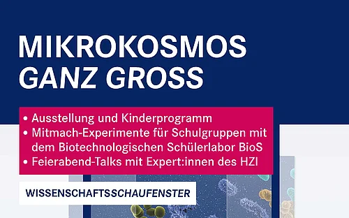 HZI in the Science Showcase - research up close in the Braunschweig city center